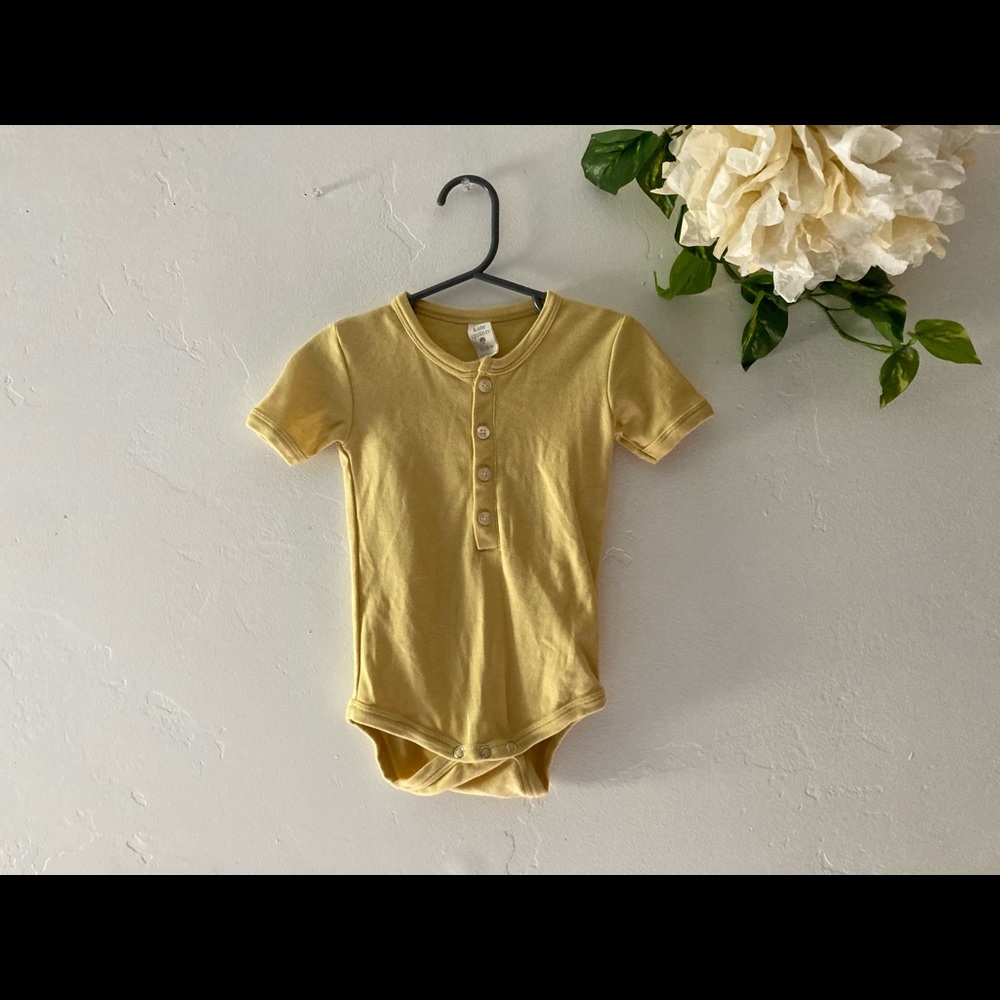 Kate Quinn Short Sleeve Henley Bodysuit